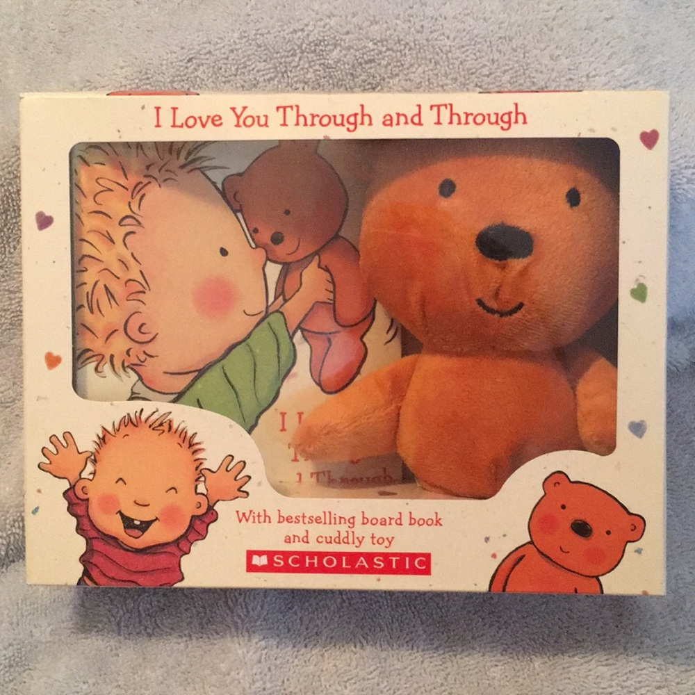 “I Love You Through and Through” Bear and Book